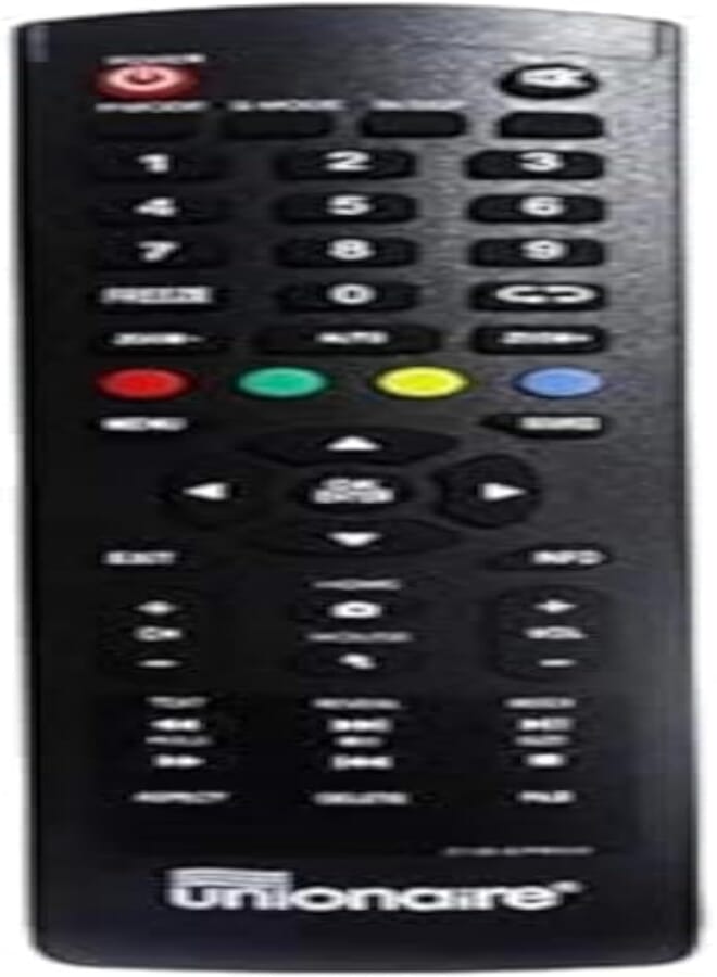 remote control for unionaire screen